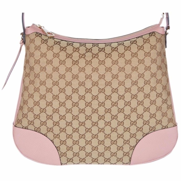 Gucci Large Bree Hobo Canvas AUTHENTIC - Picture 1 of 4